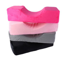 HKM-239763 Eyelash Extension Massage Pillow with Plush Cover and High Elastic Sponge, 50x20x13 cm