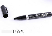 HKM-707667 Nail Painting Pen - 7ml with 16 Color Options, Easy Apply for Creative Nail Art