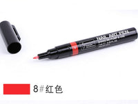 HKM-707667 Nail Painting Pen - 7ml with 16 Color Options, Easy Apply for Creative Nail Art