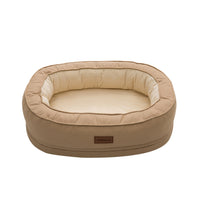 HKM-873171 Waterproof Orthopedic Dog Kennel for All Seasons, Removable & Washable, Available in Khaki (M, L, XL)