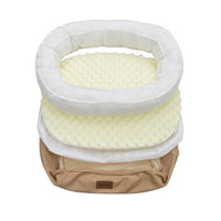 HKM-873171 Waterproof Orthopedic Dog Kennel for All Seasons, Removable & Washable, Available in Khaki (M, L, XL)