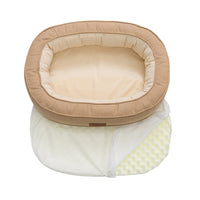 HKM-873171 Waterproof Orthopedic Dog Kennel for All Seasons, Removable & Washable, Available in Khaki (M, L, XL)
