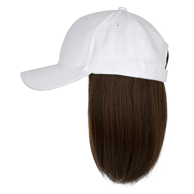 KTX-829779 Integrated Wig Hat with Bob Design for All Skin Tones and Face Shapes