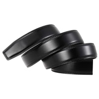 HKM-852627 Men's Automatic Buckle Cowhide Leather Belt - Stylish and Durable Accessory