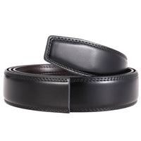 HKM-852627 Men's Automatic Buckle Cowhide Leather Belt - Stylish and Durable Accessory