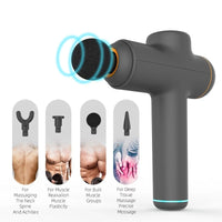 HKM-264147 Fascia Massage Gun for Muscle Relaxation - Plastic, Neck, Back, Legs, Spa Quality
