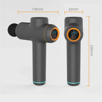 HKM-264147 Fascia Massage Gun for Muscle Relaxation - Plastic, Neck, Back, Legs, Spa Quality