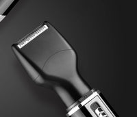 HKM-313235 Rechargeable Electric Nose Hair Trimming Kit with Eyebrow and Sideburn Grooming Tools