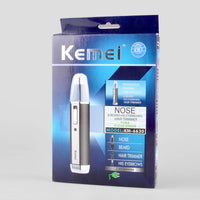 HKM-313235 Rechargeable Electric Nose Hair Trimming Kit with Eyebrow and Sideburn Grooming Tools