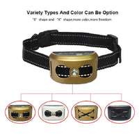 HKM-488723 Bark Control Electric Shock and Vibration Collar for Dogs - X and O Shape Design