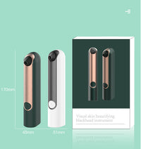 HKM-213779 Electric Blackhead Remover and Pore Cleansing Device with Facial Massage Function, 3 Adjustable Gears, White and Green Options