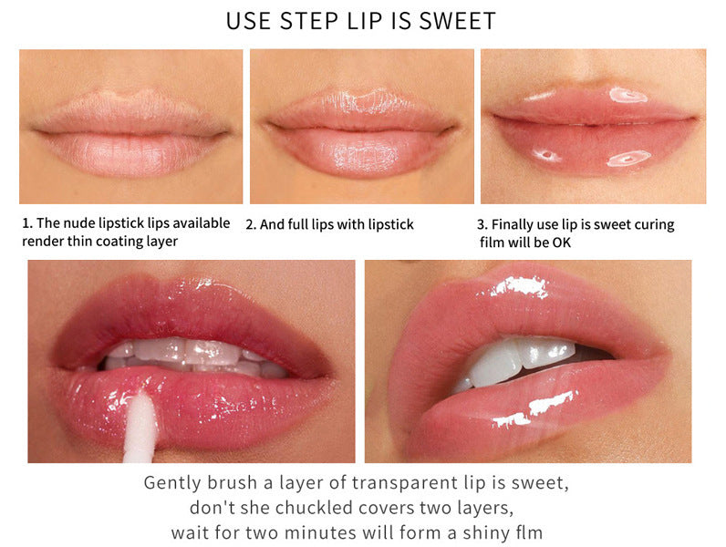 HKM-858899 Nourishing Hydrating Lip Care Ampoule with Fruit Flavor - Long-Lasting Moisturizing Gloss