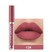 HKM-759443 Matte Lip Glaze Liquid Lipstick - Waterproof, Non-Stick Cup, Mini Tube with Multivitamins