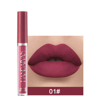 HKM-759443 Matte Lip Glaze Liquid Lipstick - Waterproof, Non-Stick Cup, Mini Tube with Multivitamins