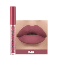 HKM-759443 Matte Lip Glaze Liquid Lipstick - Waterproof, Non-Stick Cup, Mini Tube with Multivitamins