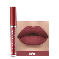 HKM-759443 Matte Lip Glaze Liquid Lipstick - Waterproof, Non-Stick Cup, Mini Tube with Multivitamins