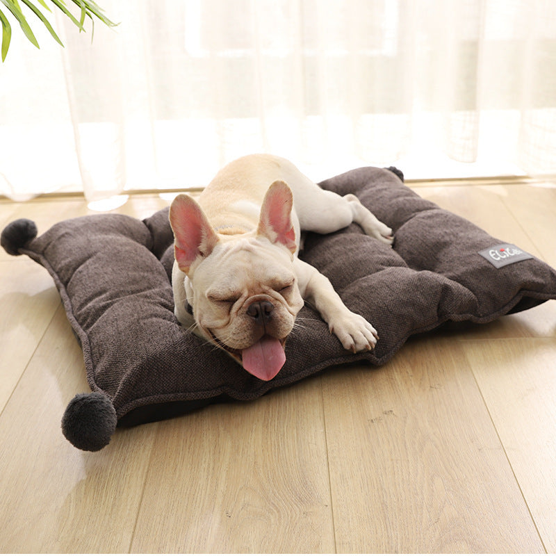 HKM-192787 Pet Nest with Durable Cloth Cushion for Dogs - Available in S, M, L Sizes