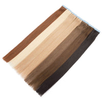 HKM-035603 European and American Real Human Hair Ponytail Wig - Available in Various Lengths and Colors