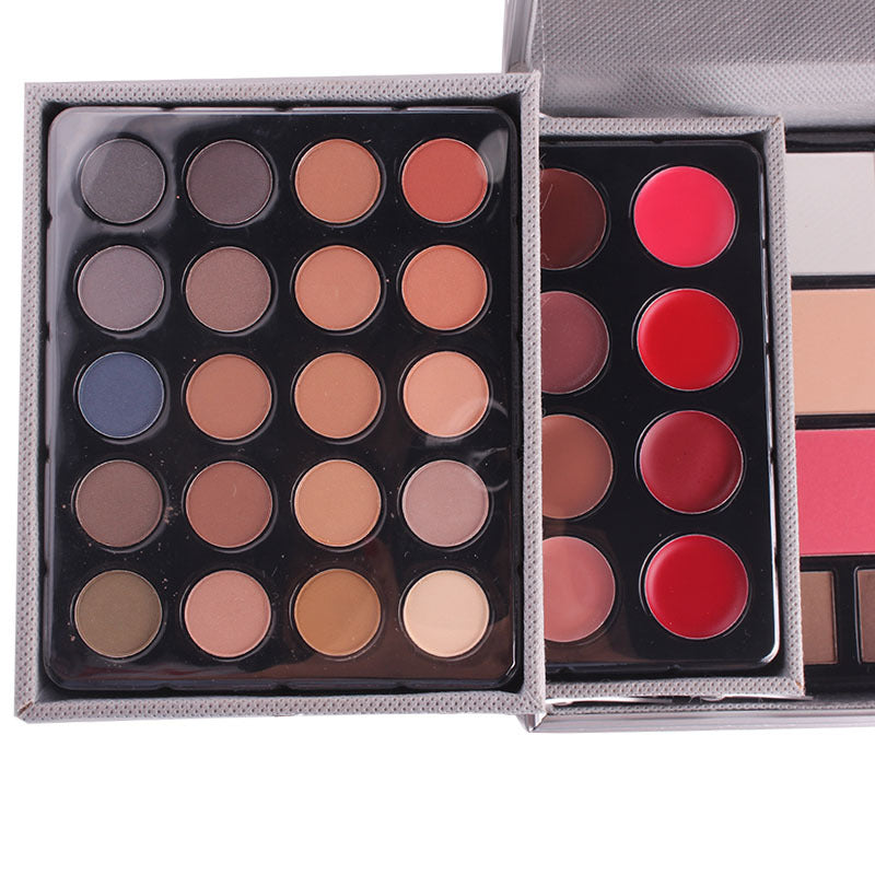 KTX-663123 Multifunctional Comprehensive Makeup Palette with 94 Eye Shadows, Lipsticks, and More