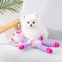 HKM-400275 Interactive Elephant Pet Push Toy for Dogs and Cats - Teeth Grinding, Bite Resistant, Self-Relieving Fun - 40x18 cm, 140g