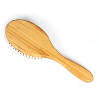 HKM-313555 Airbag Massage Wooden Comb with Antibacterial Bamboo Bristles for Scalp Health and Hair Growth