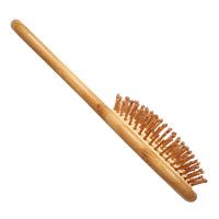 HKM-313555 Airbag Massage Wooden Comb with Antibacterial Bamboo Bristles for Scalp Health and Hair Growth