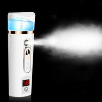 HKM-821587 Portable Nano Ionic Face Mist Sprayer for Hydration and Makeup Preservation