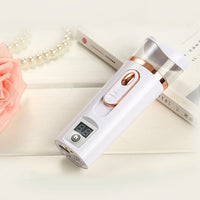 HKM-821587 Portable Nano Ionic Face Mist Sprayer for Hydration and Makeup Preservation