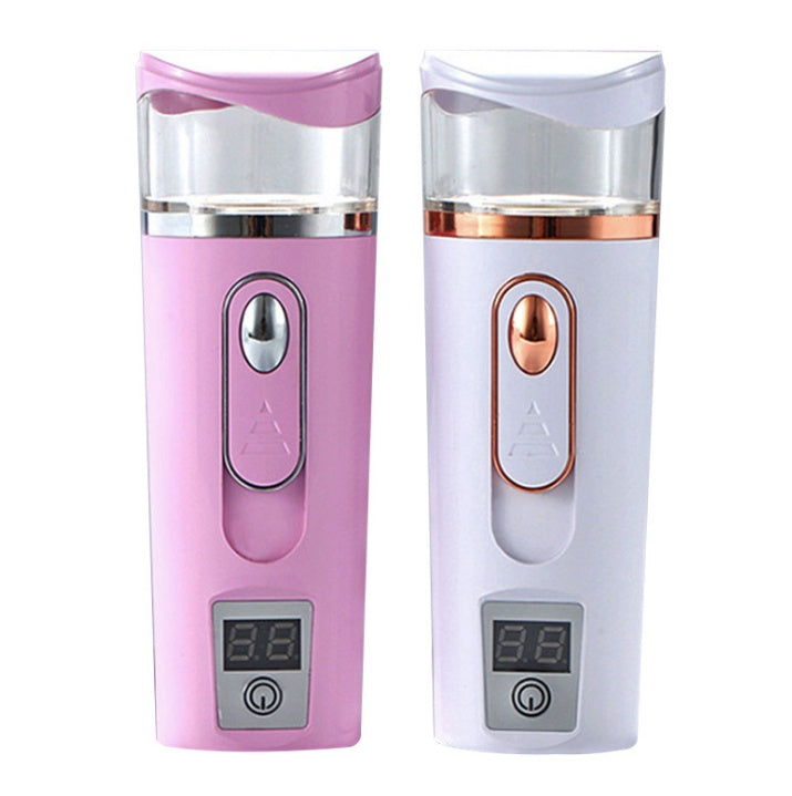 HKM-821587 Portable Nano Ionic Face Mist Sprayer for Hydration and Makeup Preservation