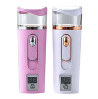 HKM-821587 Portable Nano Ionic Face Mist Sprayer for Hydration and Makeup Preservation