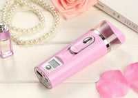 HKM-821587 Portable Nano Ionic Face Mist Sprayer for Hydration and Makeup Preservation