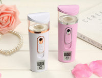 HKM-821587 Portable Nano Ionic Face Mist Sprayer for Hydration and Makeup Preservation