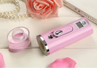 HKM-821587 Portable Nano Ionic Face Mist Sprayer for Hydration and Makeup Preservation