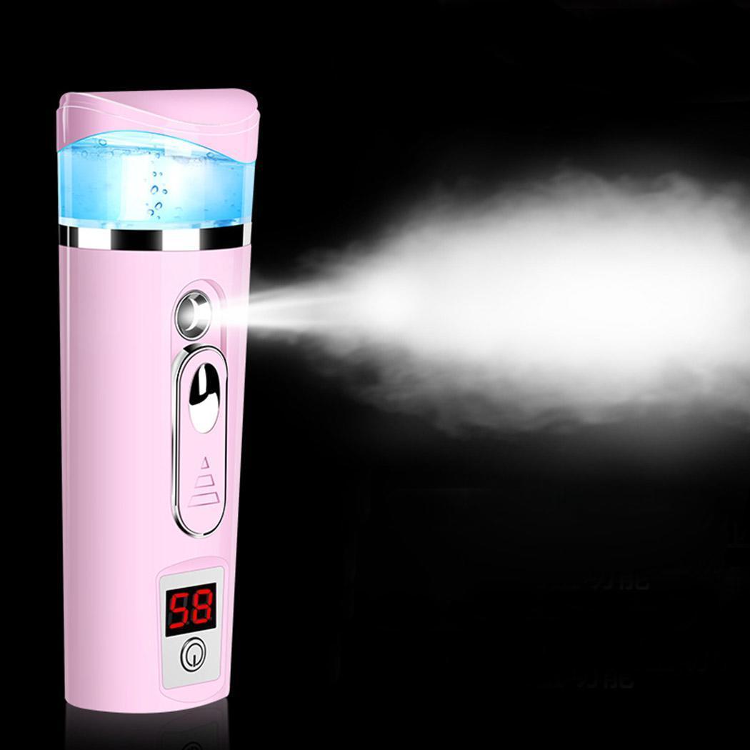 HKM-821587 Portable Nano Ionic Face Mist Sprayer for Hydration and Makeup Preservation