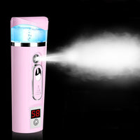 HKM-821587 Portable Nano Ionic Face Mist Sprayer for Hydration and Makeup Preservation