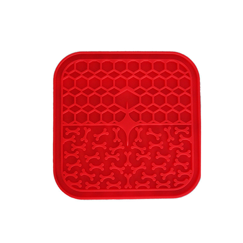 HKM-263251 Silicone Dog Licking Pad for Interactive Feeding – Available in Multiple Colors