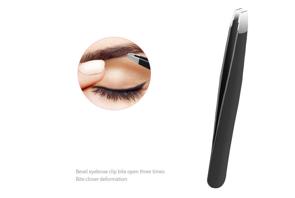 HKM-470803 Stainless Steel Eyebrow Trimmer Set with Shaving Tool, Perfect for Precision Grooming