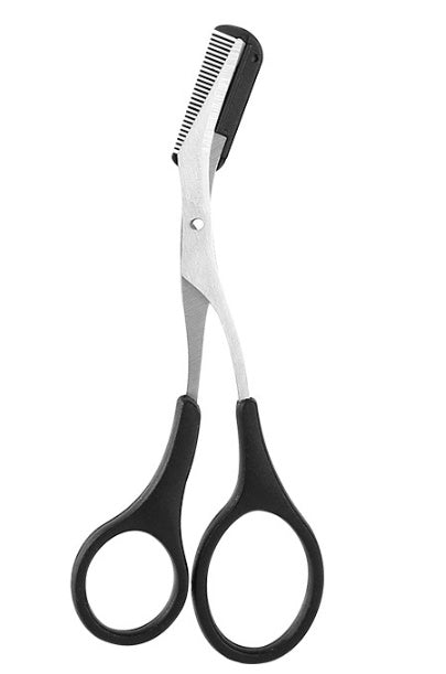 HKM-470803 Stainless Steel Eyebrow Trimmer Set with Shaving Tool, Perfect for Precision Grooming