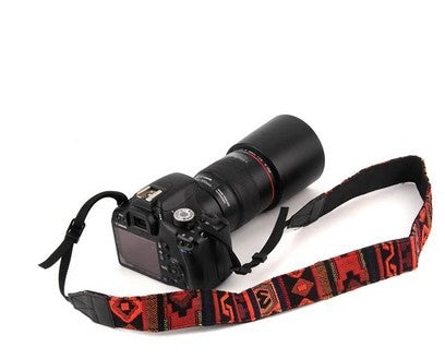 KTX-348115 Geometric Pattern Camera Strap for Stylish Photography