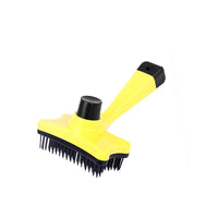 HKM-853971 Automatic Pet Hair Removal Comb - Ergonomic Design with Plastic Handle, 12.5 cm Height, 8 cm Width, 2 cm Needle Length, 9 cm Handle Length