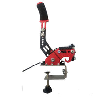 HKM-045587 Drift Racing Game Adjustable Wheel Seat Bracket with Linear Handbrake