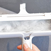 HKM-901395 Pet Roller Cleaning Brush - Effective Fur Remover for Clothing and Furniture, White