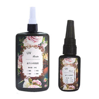 HKM-237715 UV Curing Adhesive Resin for DIY Projects - Metal, Glass, Plastic, and Electronics