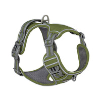 HKM-467347 Reflective Shock Absorption Pet Chest and Back Strap for Comfort and Night Vision