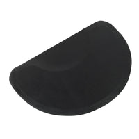 HKM-810515 Anti-Fatigue Black Salon Mat with Round Cutout, 3ft x 4.5ft, PVC & High-Density Foam