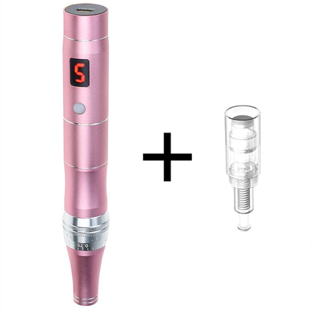 HKM-809363 Rechargeable Electric Micro-needle Instrument with LCD Display and USB Charging