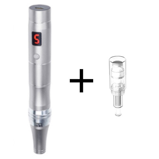 HKM-809363 Rechargeable Electric Micro-needle Instrument with LCD Display and USB Charging