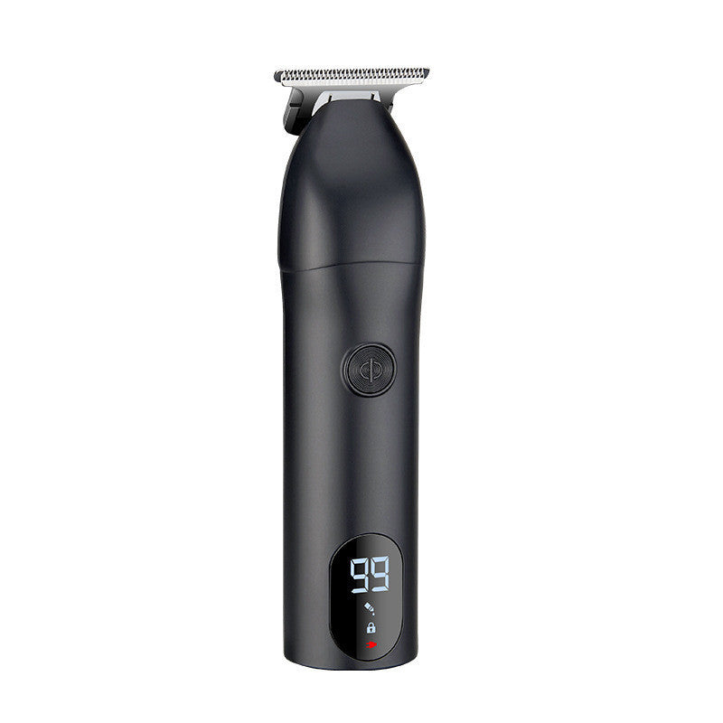 HKM-381715 LCD Display Electric Clipper with Stainless Steel Blades and Dual Charging Mode