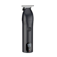 HKM-381715 LCD Display Electric Clipper with Stainless Steel Blades and Dual Charging Mode