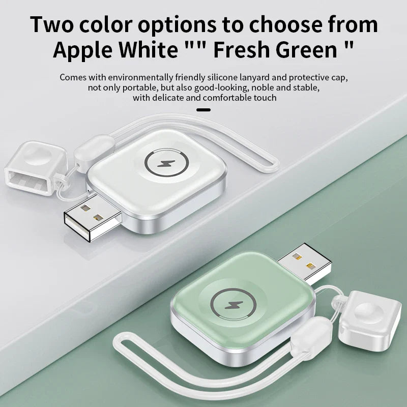 KTX-786131 Wireless Magnetic Charger for Apple Watch with Anti-Loss Lanyard